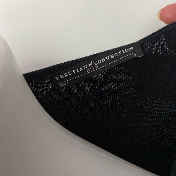 Peruvian Connection Pima Cotton Split side tunic - Picture 8 of 9